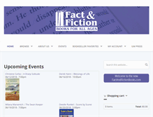 Tablet Screenshot of factandfictionbooks.com